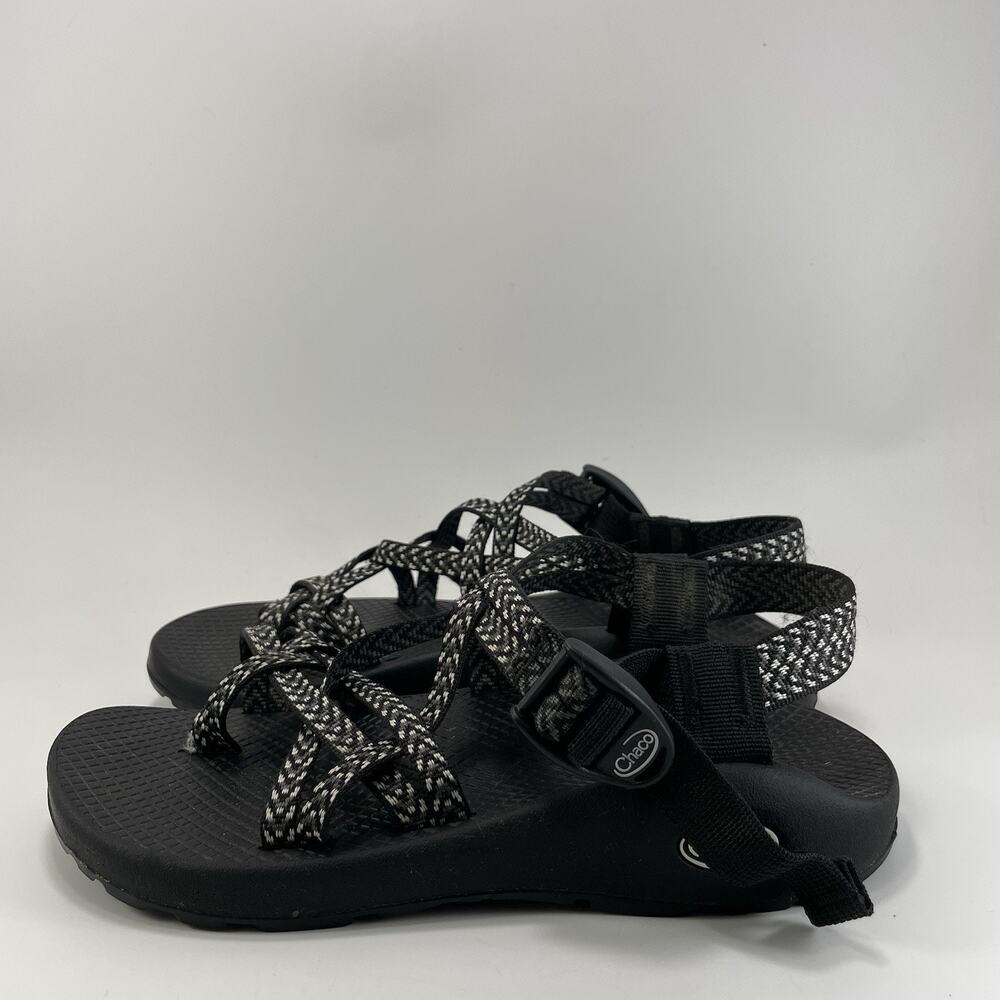 Chaco Zx2 Z/x2 Active Sandals Womens Size 7 Black Toe Loop Hiking Water Comfort - Picture 3 of 9